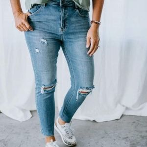 Mariska Slim Fit Risen Jean